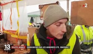 "Gilets jaunes" : convaincus par les annonces d'Emmanuel Macron ?