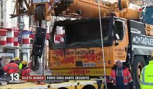 "Gilets jaunes" : Paris sous haute sécurité