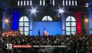 Échanges de piques présidentielles entre Emmanuel Macron et François Hollande