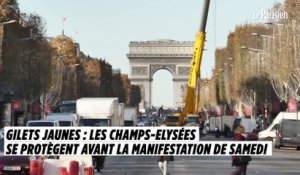 Gilets jaunes : les Champs-Elysées  sécurisés avant une troisième manifestation