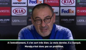 Groupe L - Sarri : "Morata a marqué avec sa nouvelle coupe de cheveux"