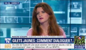 Gilets Jaunes: pour Marlène Schiappa, "c'est notre devoir d'aller les écouter"