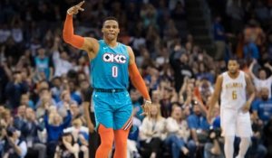 NBA : Westbrook porte OKC face aux Hawks