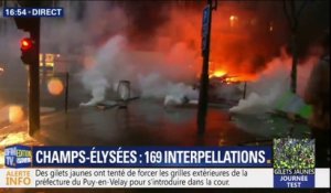 Heurts à Paris: un nouvel incendie déclaré boulevard Malesherbes