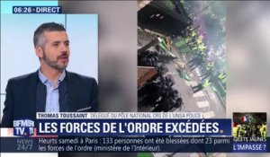 Violences à Paris: la stratégie des forces de l'ordre samedi ? "pas de contact avec le manifestants pour ne pas le blesser"