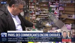 "Tout a été dévasté", témoignent les commerçants encore choqués par les pillages à Paris