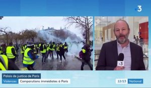 "Gilets jaunes" : comparutions immédiates à Paris