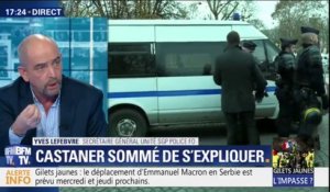 Gilets Jaunes: le secrétaire général de l'unité SGP Police FO craint "des morts samedi prochain"