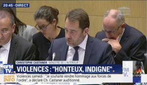 Violences: pour Christophe Castaner, aucune revendication "ne peut justifier la violence et la volonté de tuer"