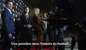 Football: Ada Hegerberg remporte le premier Ballon d'Or féminin
