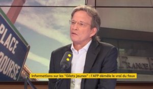 "Gilets jaunes" : l'Agence France-Presse démêle le vrai du faux