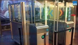 La station de métro Lille-Flandres équipée de portiques anti fraude