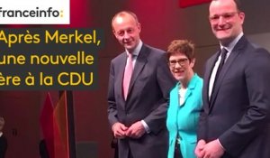 Après Merkel, une nouvelle ère à la CDU