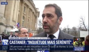 Christophe Castaner assure que la manifestation de samedi "se profile avec inquiétude, mais sérénité"