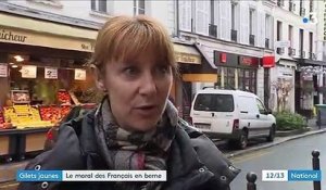"Gilets jaunes" : le moral des Français est en berne
