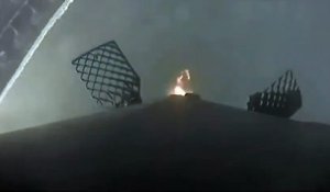 SpaceX rate l'atterrissage de sa fusée Flacon 9 qui tombe dans l'océan !
