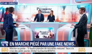 En Marche piégé par une fake news