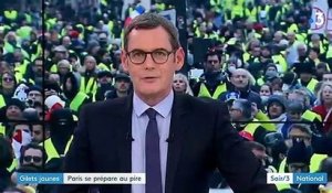 "Gilets jaunes" : Paris se prépare au pire
