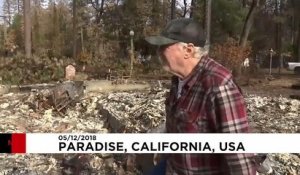 Etats-Unis : les habitants de Paradise de retour dans une "ville-fantôme"