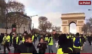 Gilets jaunes : le début des manifestations  à Paris le 8 décembre