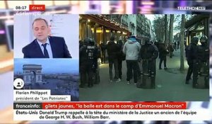 Gilets jaunes : Florian Philippot annonce souhaiter "un geste Gaullien" d'Emmanuel Macron s'il n'annonce pas des vraies mesures - Regardez