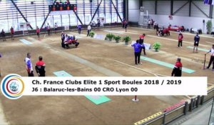 Premier tour, tir progressif, France Club Elite 1, J6, Balaruc-les-Bains contre CRO Lyon,  saison 2018/2019