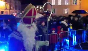 Bain de foule et remise des clés de la Ville de Remiremont pour saint Nicolas