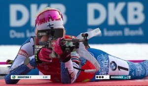 Sans trembler, Makarainen remporte la poursuite - Biathlon - CM (F)