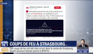 Des coups de feu ont été tirés à Strasbourg, le ministère de l'Intérieur demande aux habitants de rester chez eux