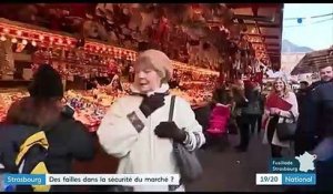 Fusillade à Strasbourg : des failles dans la sécurité du marché de Noël ?