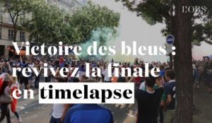 Victoire des Bleus : revivez la finale en timelapse