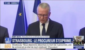 Strasbourg: le procureur raconte comment le suspect a été neutralisé