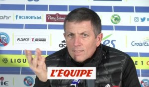 Laurey «On aurait pu être là...» - Foot - L1 - Strasbourg