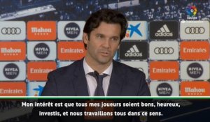 16e j. Solari : "Isco ? Mon intérêt est que tous mes joueurs soient bons"