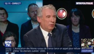 François Bayrou sur les gilets jaunes: "la participation est moindre mais les questions posées sont toujours là"