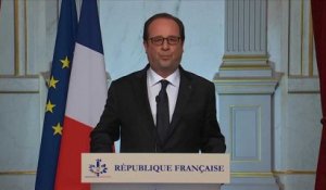 Nice : pour Hollande "le caractère terroriste de l'attaque ne peut être nié"