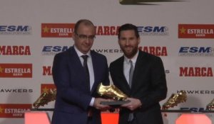 La Liga - Messi remporte son cinquième Soulier d'Or
