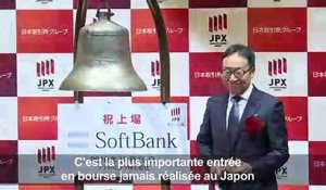 Softbank, la deuxième plus grande entrée en bourse du monde