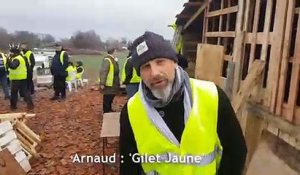 Haute-Savoie : à Sciez, les Gilets jaunes reconstruisent leur village