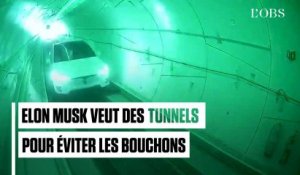 Elon Musk veut creuser des tunnels pour éviter les bouchons