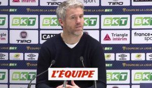 Landreau « Après, c'était jouable » - Foot - Coupe de la Ligue - Lorient