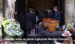 Rugby: obsèques de Nicolas Chauvin, joueur du Stade Français