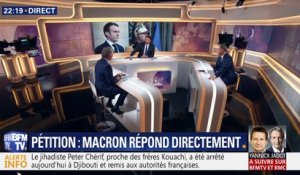 Pétition: Emmanuel Macron répond directement (3/5)