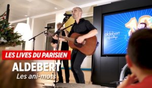 Aldebert chante « Les ani-mots » au Parisien