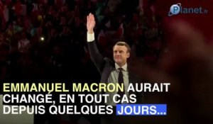 Emmanuel Macron : le chef de l'Etat a changé