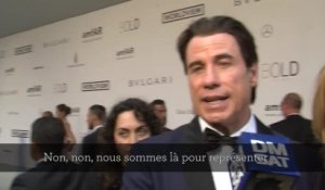 John Travolta à Cannes : "Je suis la compétition que si j'y participe !"