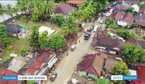Indonésie : l'aide aux sinistrés