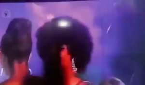 Quand les cheveux de la nouvelle Miss Afrique prennent feu à l'annonce de sa victoire !
