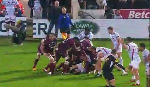 TOP 14 - Essai Nans DUCUING 2 (UBB) - Bordeaux-Bègles - Racing 92 - J13 - Saison 2018/2019