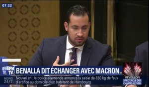 Benalla affirme avoir échangé régulièrement avec Macron depuis l'été, notamment sur les gilets jaunes
